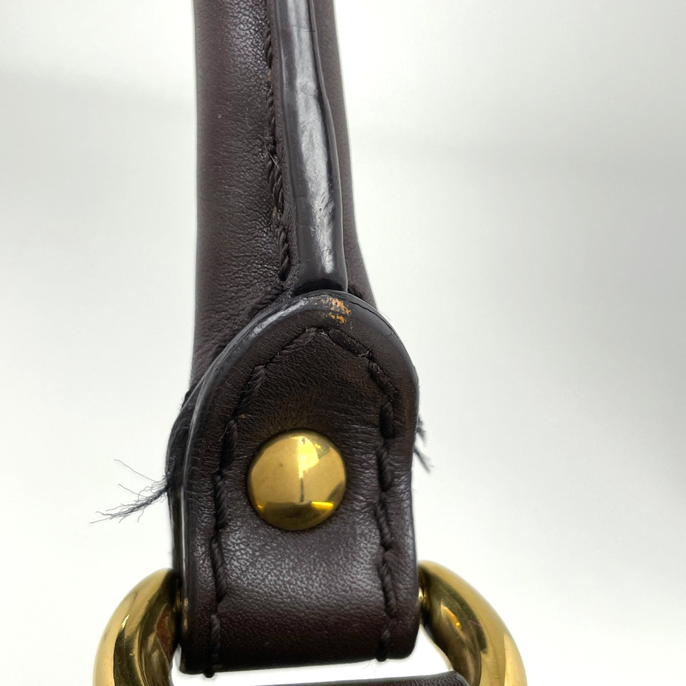 Gucci Gg Pattern Interlocking G Studded Canvas To… - image 6